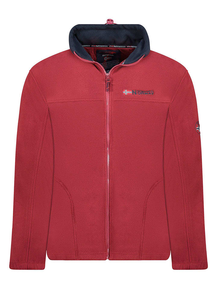 Geographical Norway Kurtka polarowa "Tamazonie" w kolorze czerwonym rozmiar: M