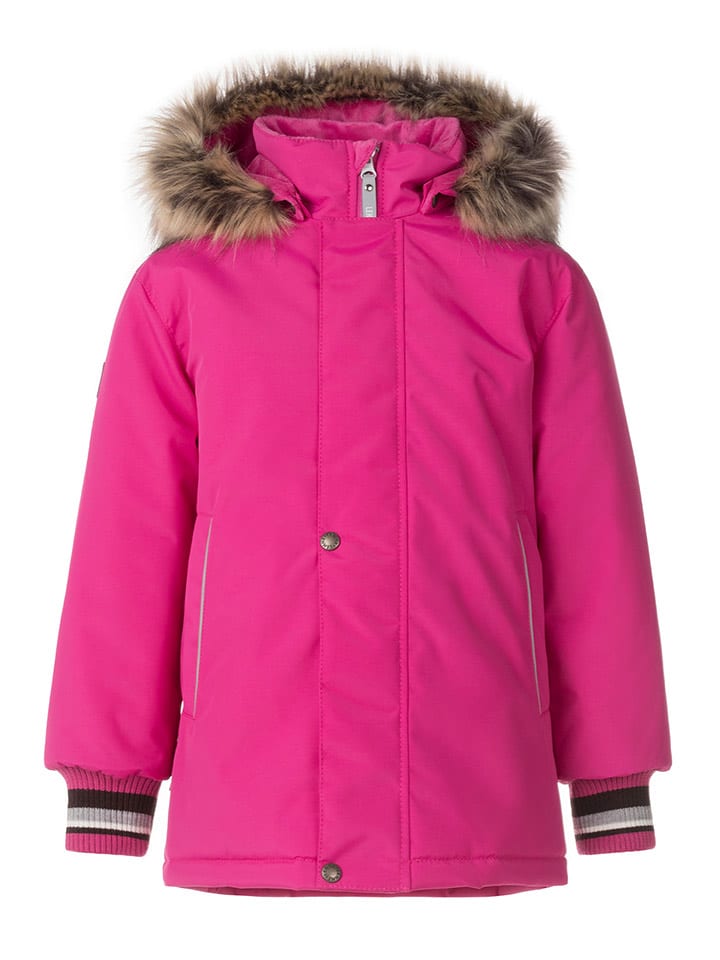 LENNE Kurtka zimowa "Buddy" w kolorze różowym rozmiar: 104