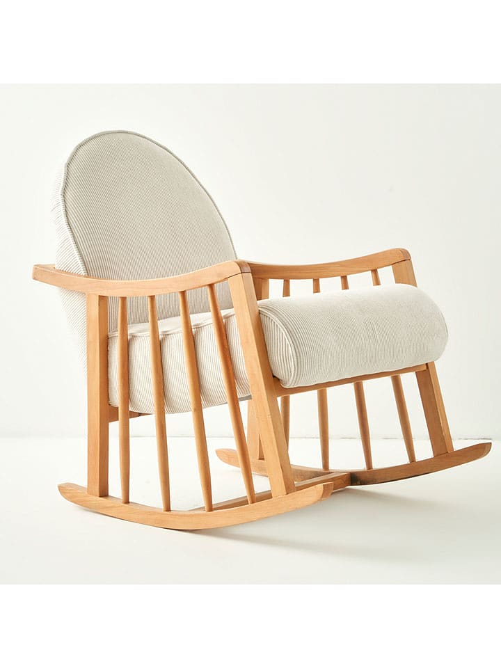 BELLA MAISON Fotel bujany "Alen" w kolorze kremowym - 85 x 67 x 75 cm rozmiar: onesize