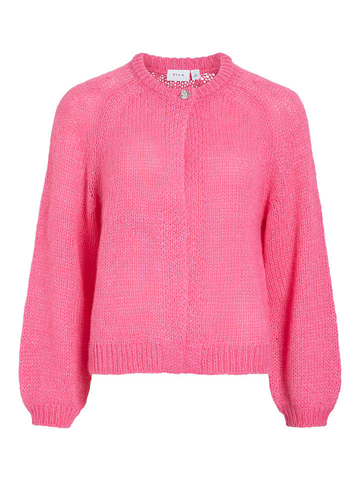 Vila Kardigan w kolorze różowym rozmiar: L