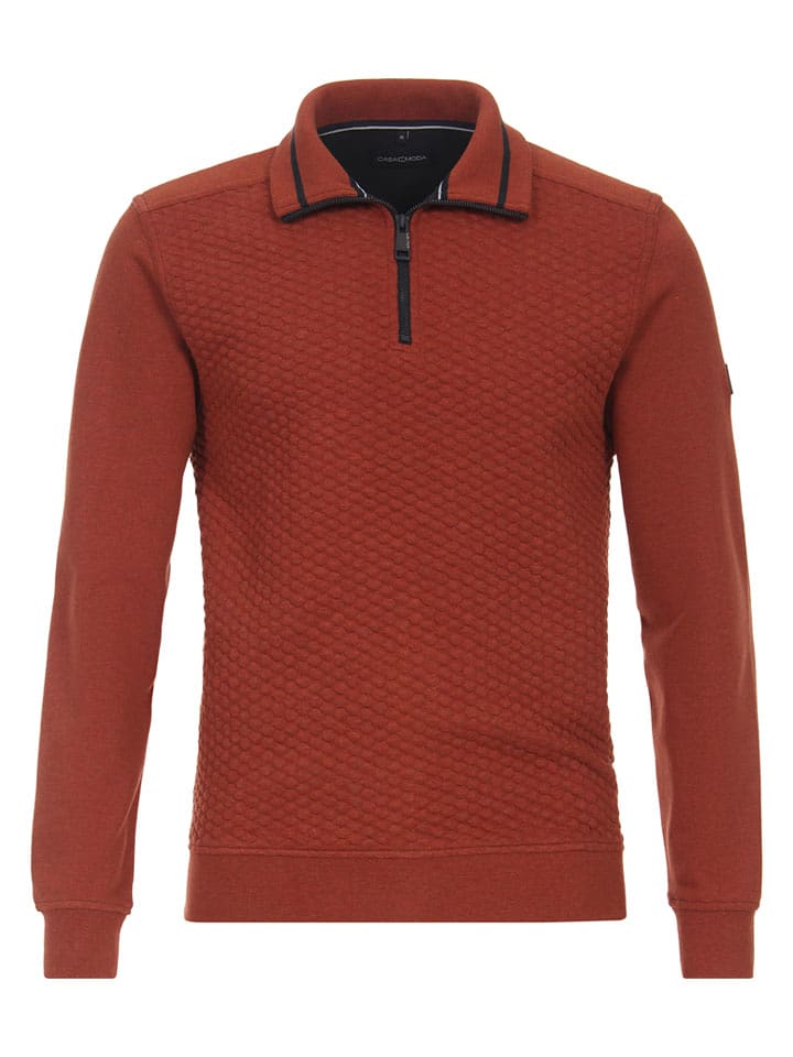 CASAMODA Sweter w kolorze czerwonym rozmiar: M