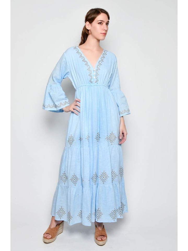 Tarifa Sukienka w kolorze błękitnym rozmiar: L