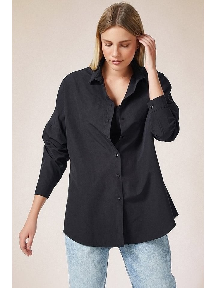 Happiness Istanbul Bluzka w kolorze czarnym rozmiar: 38