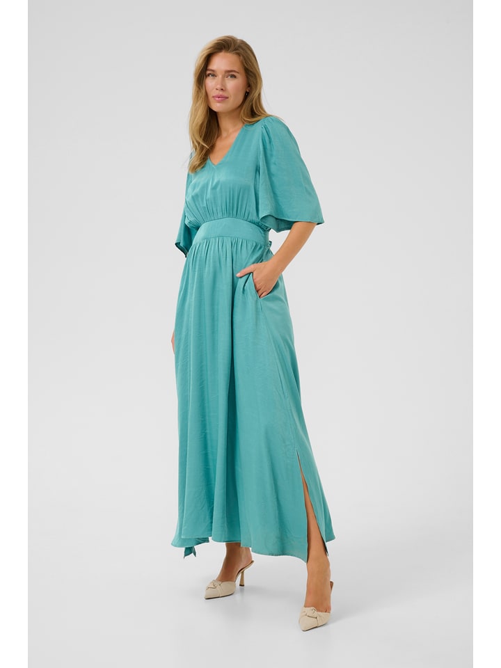 Kaffe Sukienka w kolorze turkusowym rozmiar: 36