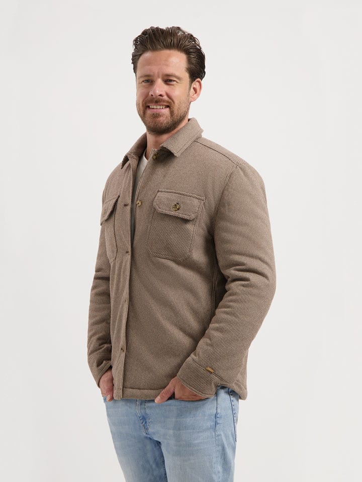 TRAVELIN' Kurtka koszulowa w kolorze beżowym rozmiar: 3XL