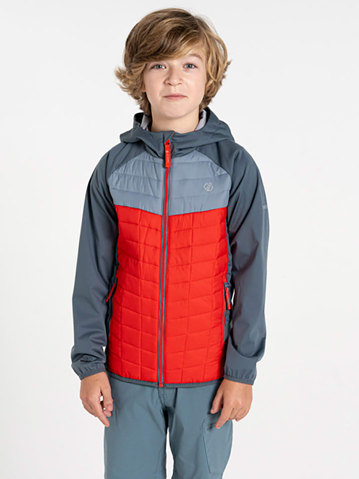 Dare 2b Kurtka hybrydowa "Explore II" w kolorze czerwono-szarym rozmiar: 152