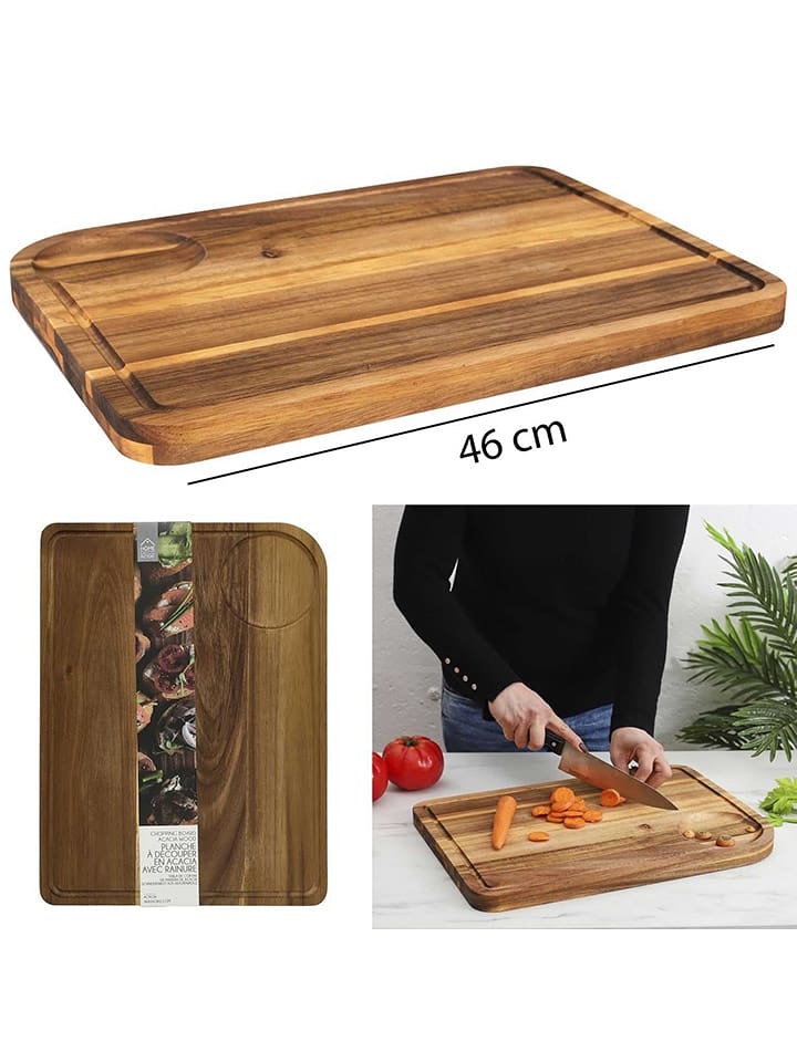 Make a Wish Deska w kolorze brązowym do krojenia - dł. 46 x 34,5 cm rozmiar: onesize