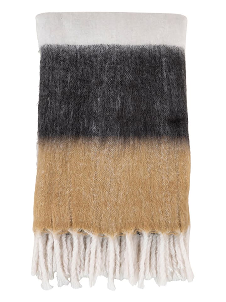 House Nordic Koc w kolorze antracytowo-kremowo-karmelowym - 170 x 130 cm rozmiar: onesize