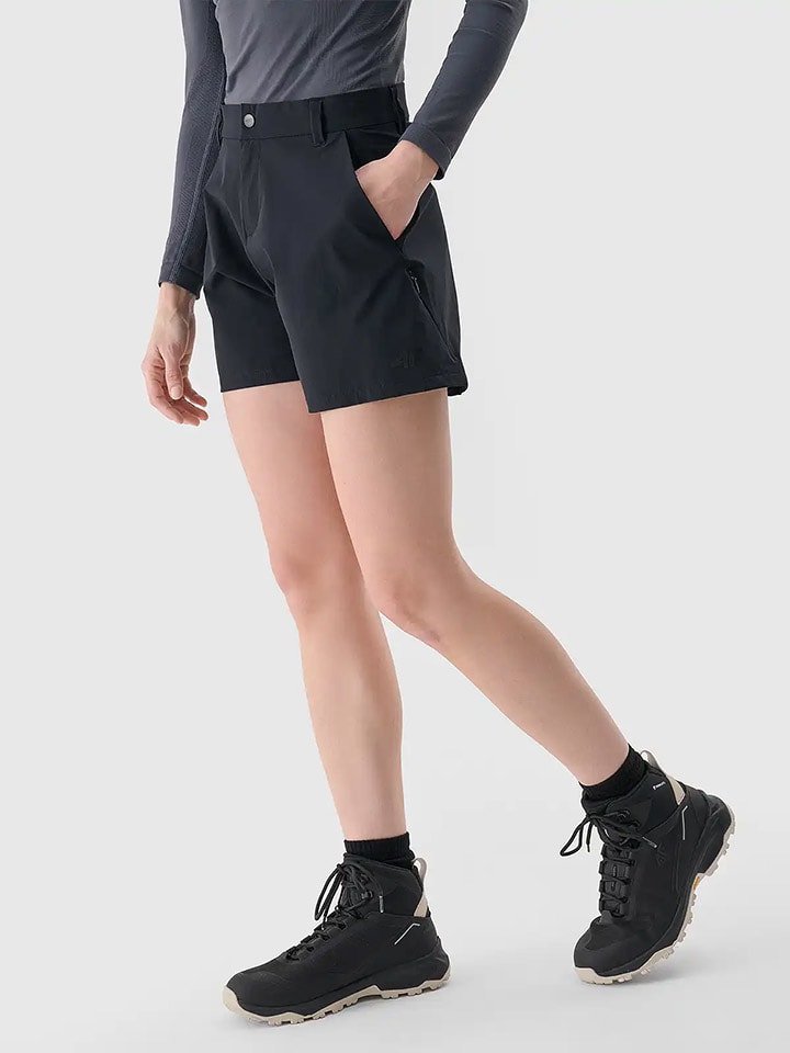 4F Szorty kolarskie w kolorze czarnym rozmiar: L