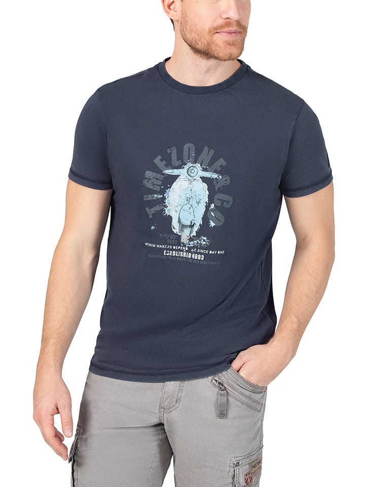 Timezone Koszulka w kolorze granatowym rozmiar: L