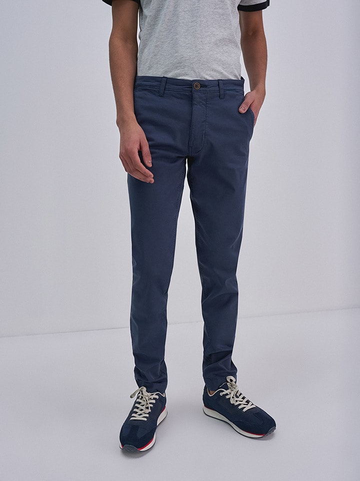 BIG STAR Spodnie w kolorze granatowym rozmiar: W31/L32