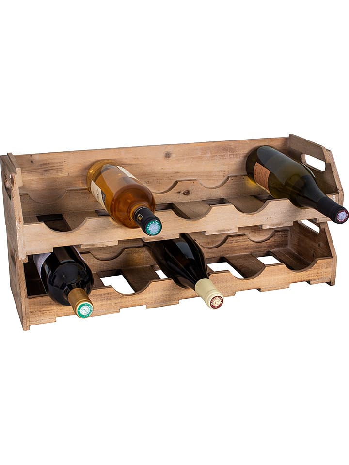 Anticline Regał w kolorze brązowym do wina - 58 x 25,5 x 19,5 cm rozmiar: onesize