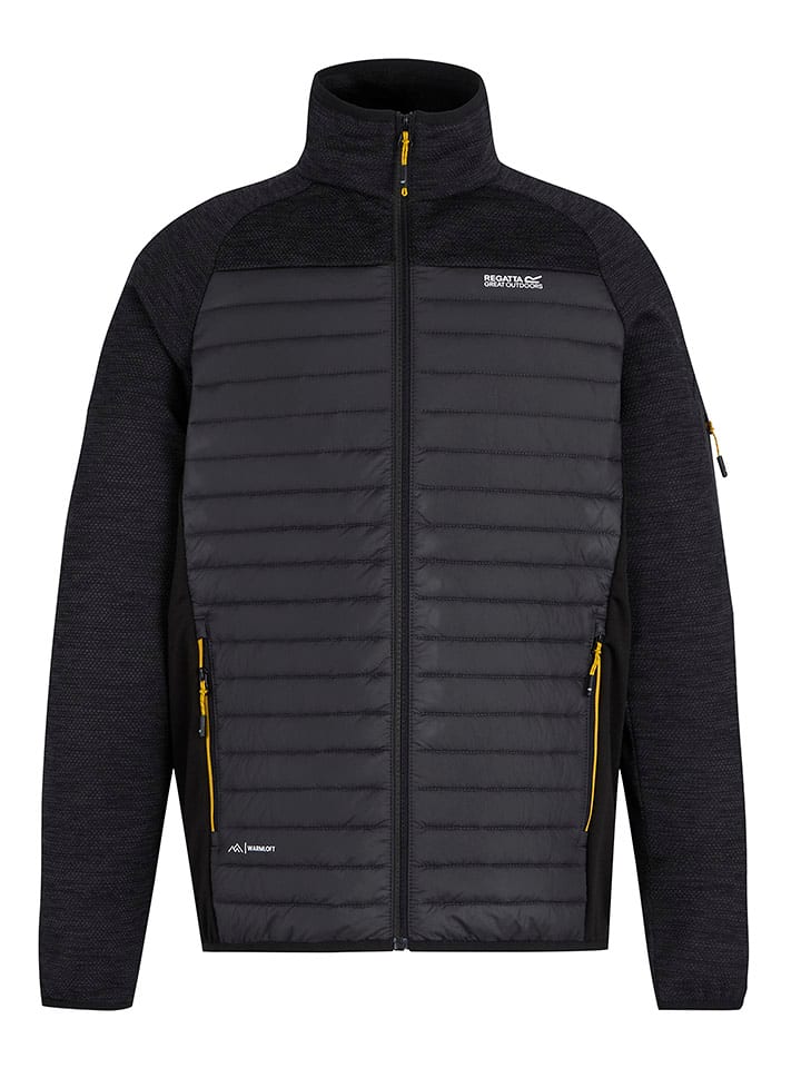 Regatta Kurtka hybrydowa "Ceden" w kolorze antracytowym rozmiar: S