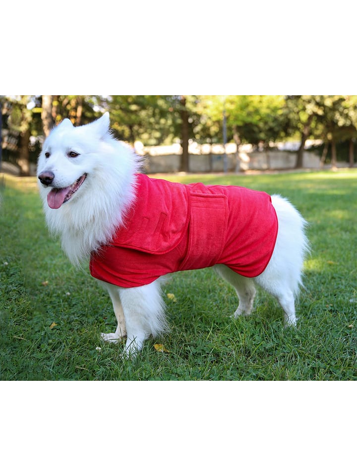 Paws&Whiskers Płaszcz w kolorze czerwonym dla psa rozmiar: XL