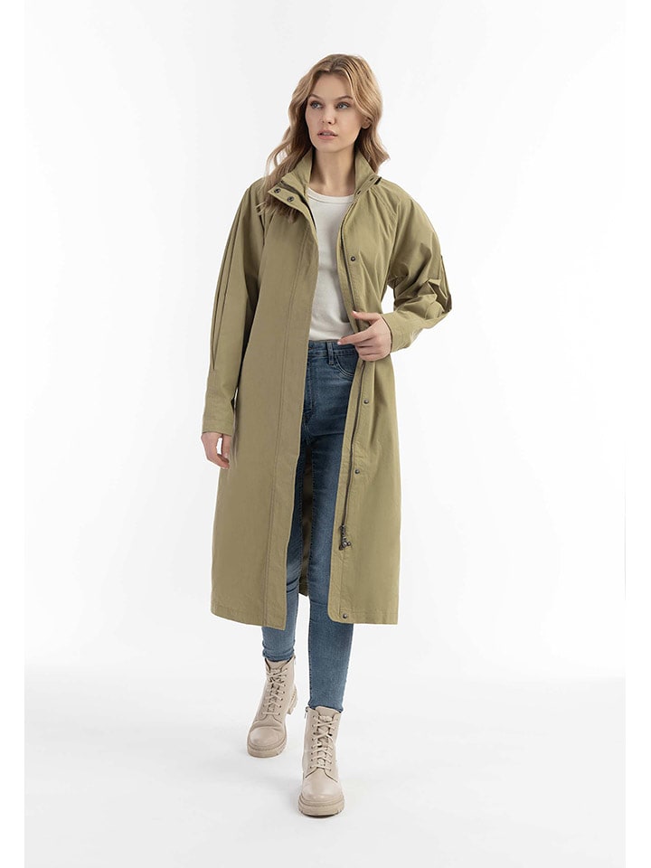 Schmuddelwedda Płaszcz przejściowy w kolorze oliwkowym rozmiar: L