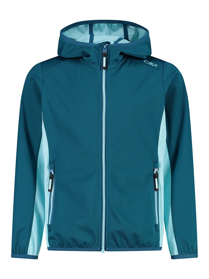 CMP Kurtka softshellowa w kolorze morskim rozmiar: 128