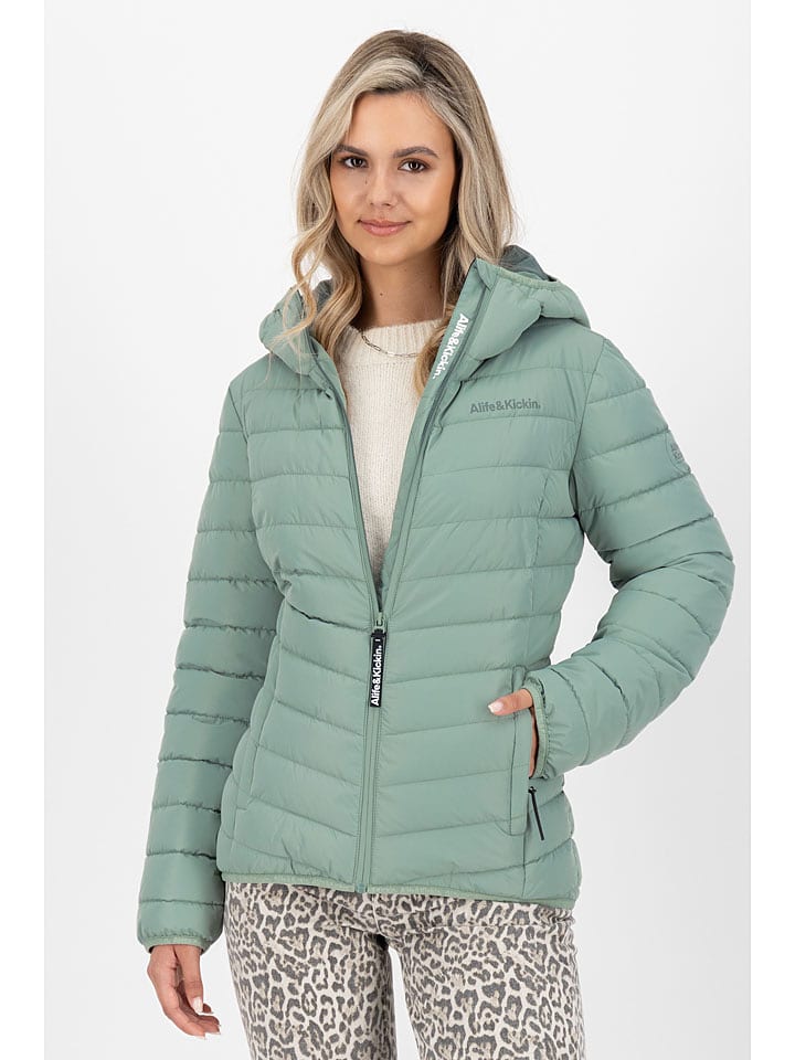 alife and kickin Kurtka zimowa "RabeaAK" w kolorze zielonym rozmiar: L