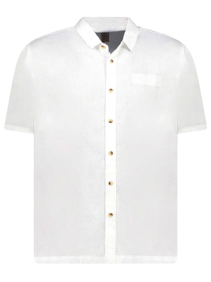 Geographical Norway Koszula "Zaik" - Regular fit - w kolorze białym rozmiar: S