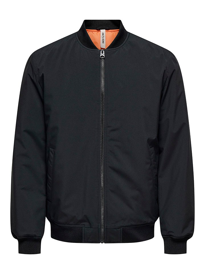 ONLY & SONS Kurtka "Josh" w kolorze czarnym rozmiar: M