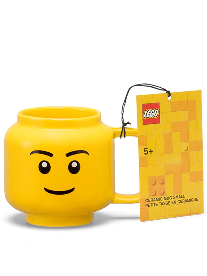 LEGO Kubek "Boy" w kolorze żółtym - 255 ml rozmiar: onesize