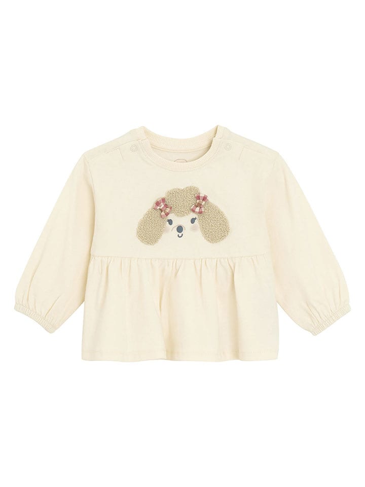 COOL CLUB Koszulka w kolorze beżowym rozmiar: 74