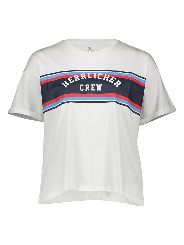 Herrlicher Koszulka w kolorze białym rozmiar: S