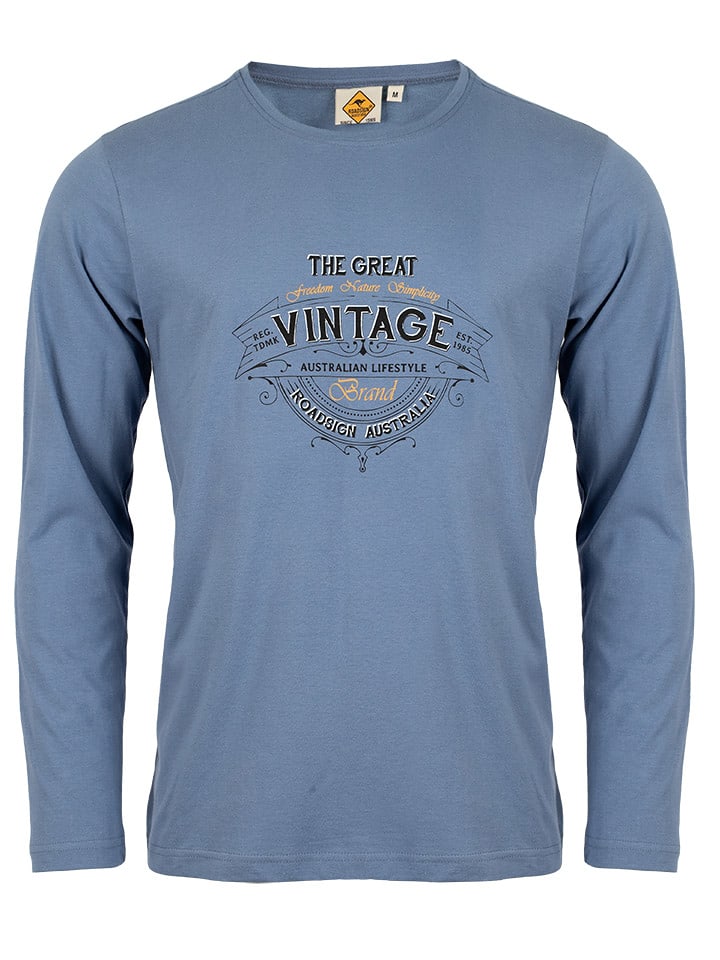 Roadsign Koszulka w kolorze niebieskim rozmiar: L