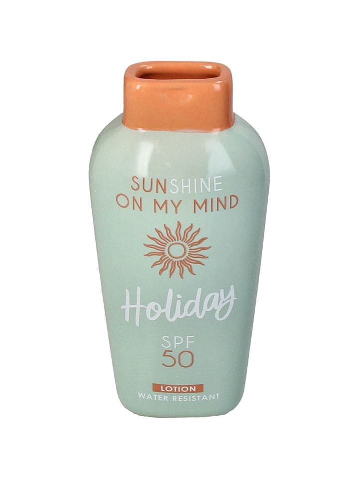 Kersten Wazon "Sunscreen" w kolorze szarym - 8,8 x 19 x 5,6 cm rozmiar: onesize