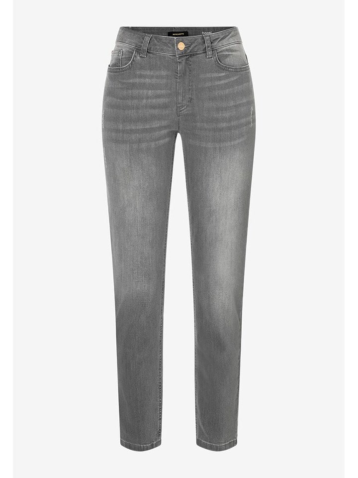 More & More Dżinsy - Slim fit - w kolorze szarym rozmiar: 34