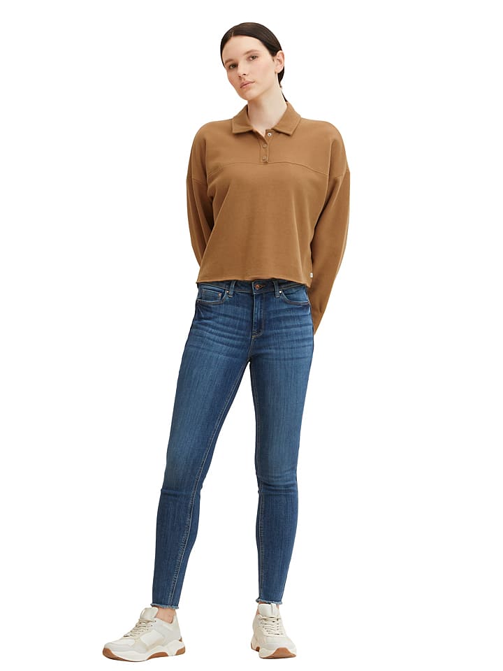 Tom Tailor Dżinsy - Skinny fit - w kolorze granatowym rozmiar: W27