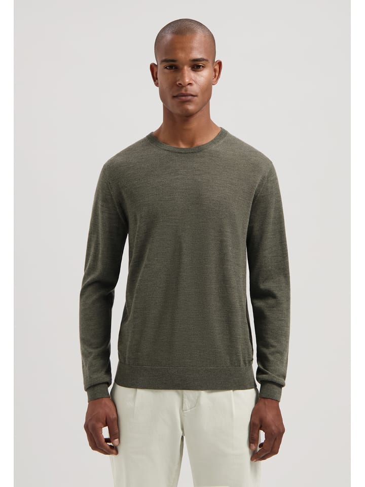 DSTREZZED Wełniany sweter w kolorze khaki rozmiar: 3XL