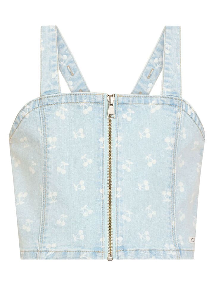 Retour Top dżinsowy "Veronica" w kolorze błękitnym rozmiar: 146/152