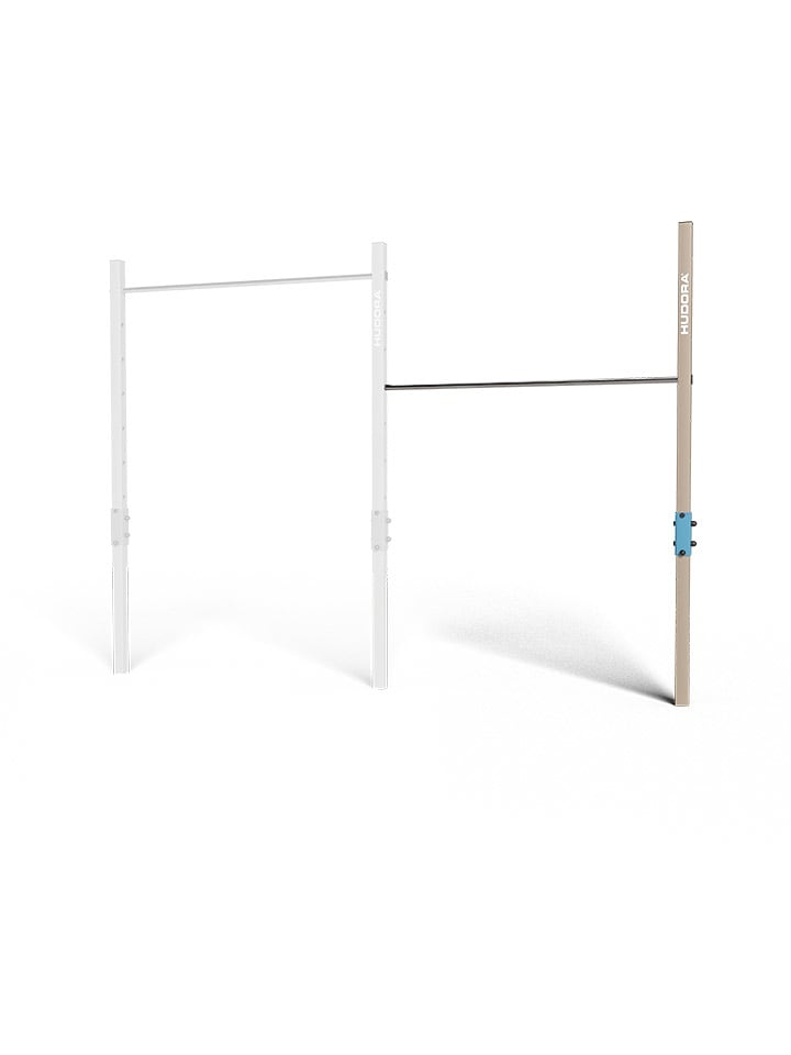 Hudora Rozszerzenie "Vario" w kolorze beżowym do drążka gimnastycznego - 6+ rozmiar: onesize