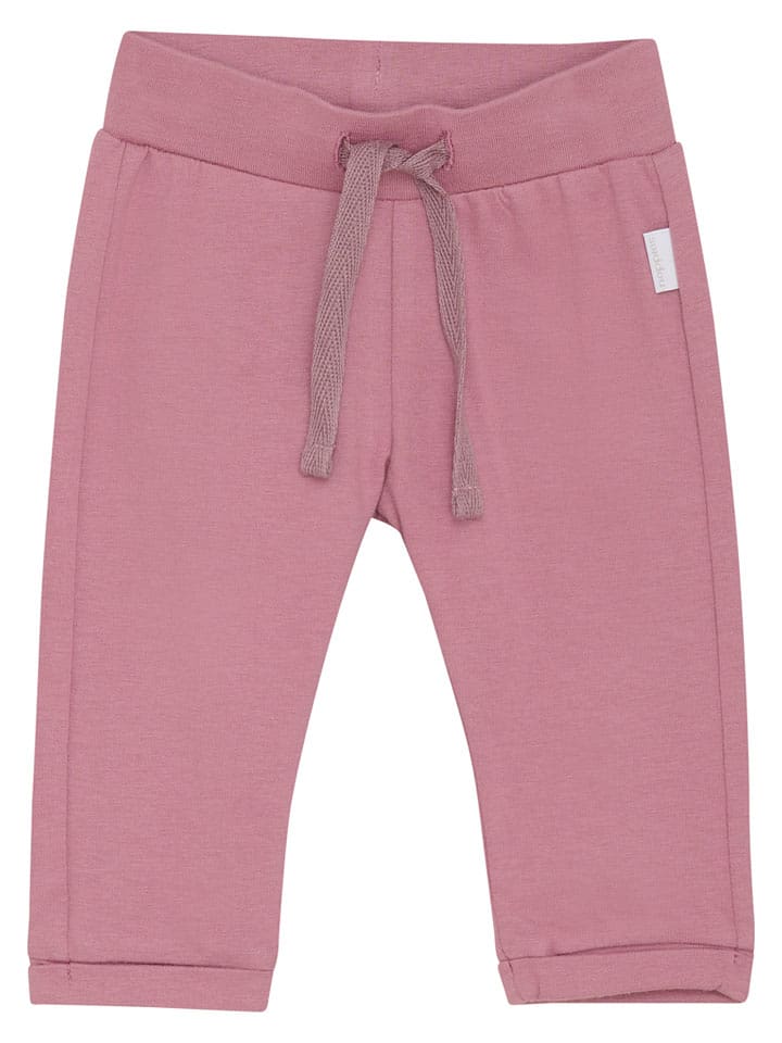 Noppies Spodnie dresowe "Traverse" w kolorze różowym rozmiar: 80