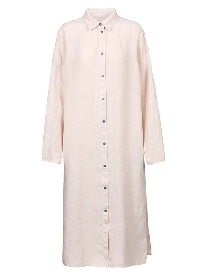 Herrlicher Lniany płaszcz przejściowy "Isolde" w kolorze beżowym rozmiar: S