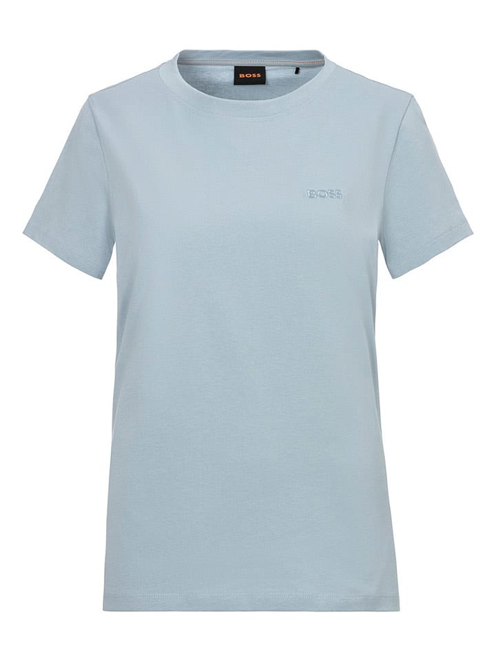 BOSS Orange Koszulka w kolorze błękitnym rozmiar: XS