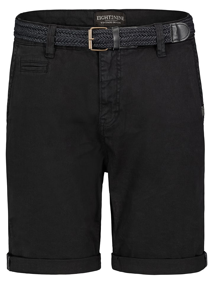 Eight2Nine Bermudy w kolorze czarnym rozmiar: W30