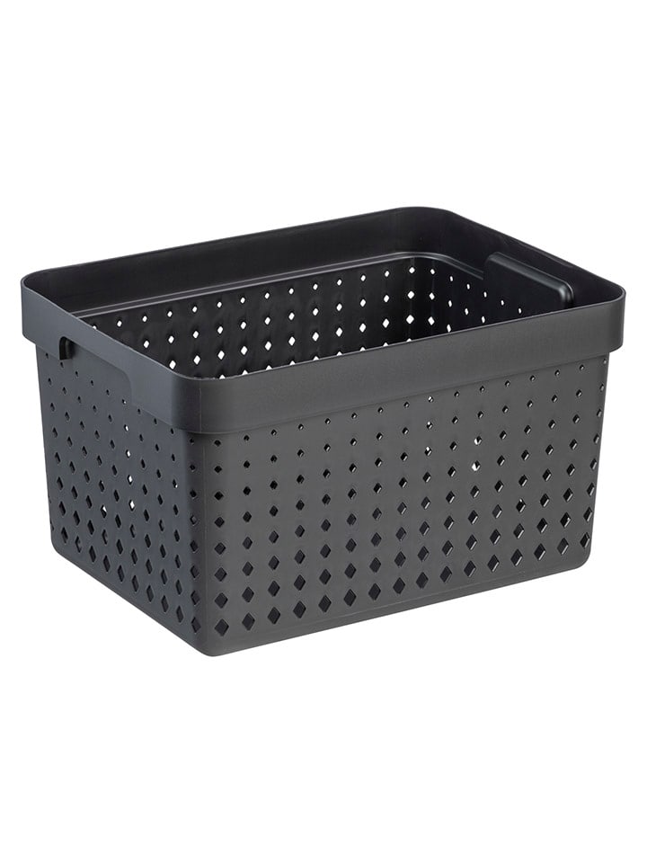 NHG Kosz w kolorze szarym - 26,8 x 20,9 x 35,7 cm rozmiar: onesize