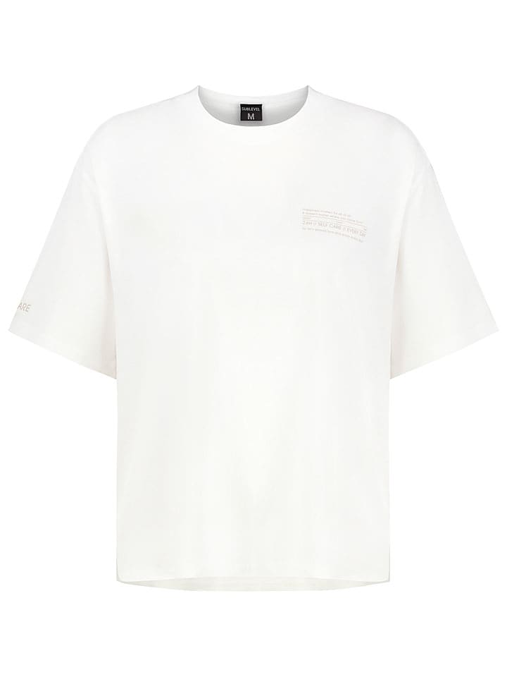 Sublevel Koszulka w kolorze białym rozmiar: M