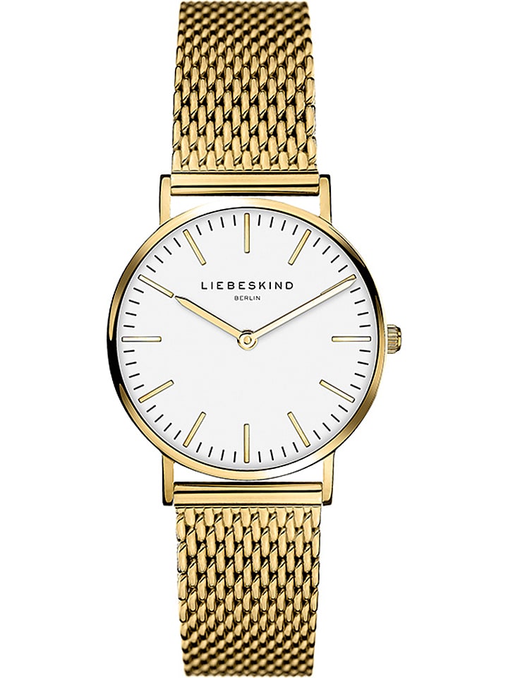 Liebeskind Zegarek kwarcowy w kolorze złoto-białym rozmiar: onesize