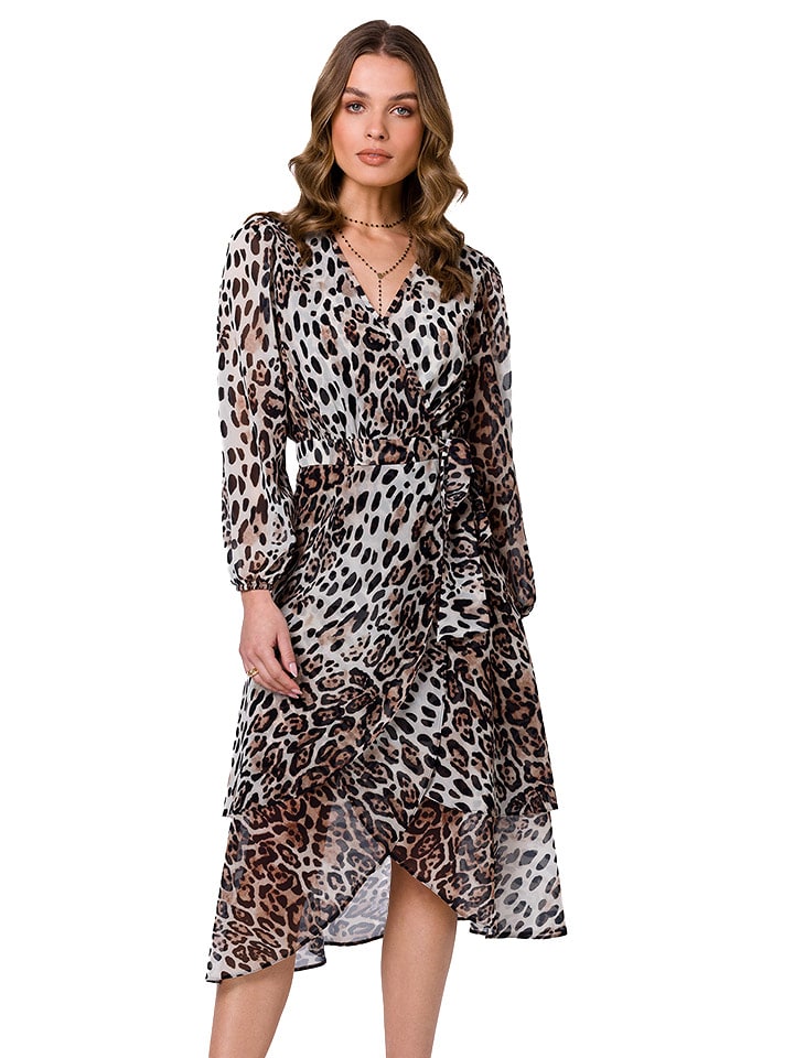 Stylove Sukienka w kolorze kremowym rozmiar: M