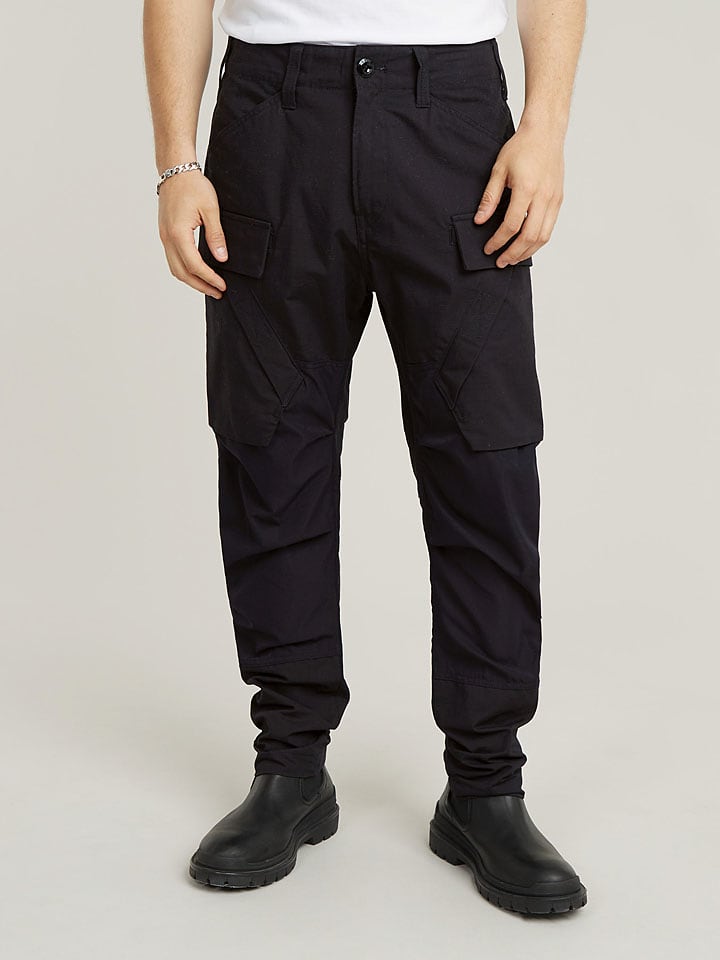 G-Star Bojówki - Tapered fit - w kolorze czarnym rozmiar: W34/L36