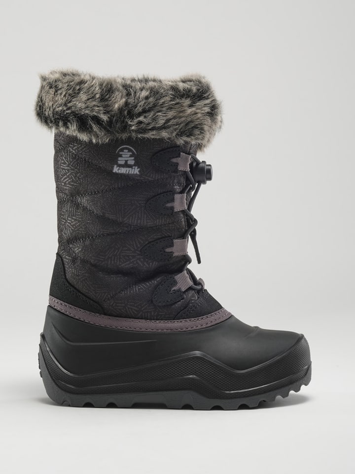 Kamik Kozaki zimowe "Snowangel" w kolorze czarnym rozmiar: 30