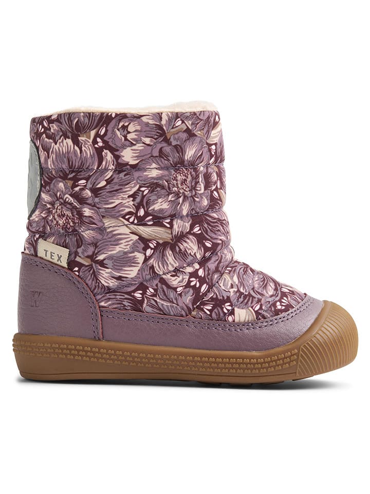 Wheat Botki zimowe w kolorze fioletowym rozmiar: 26