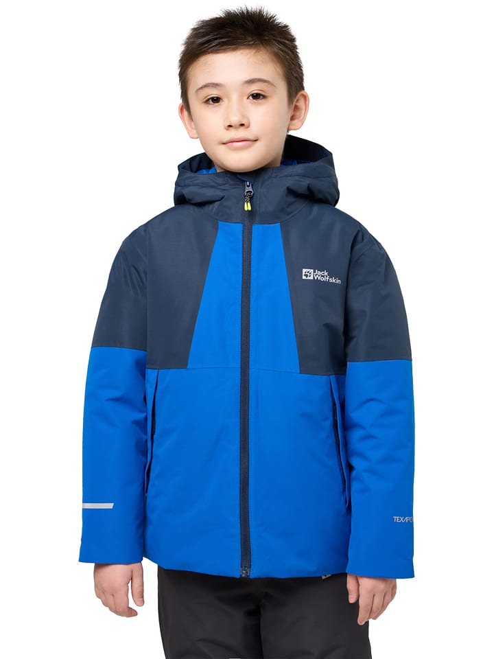 Jack Wolfskin Kurtka zimowa "Actamic" w kolorze niebieskim rozmiar: 140