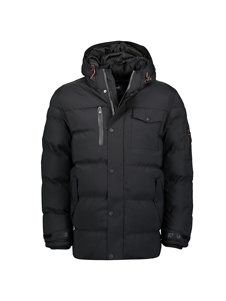 Geographical Norway Parka "Aldesto" w kolorze czarnym rozmiar: 128
