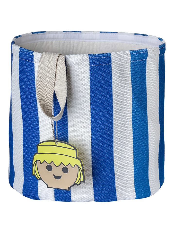 Playmobil Kosz "Lennie" w kolorze niebiesko-białym - Ø 30 cm rozmiar: onesize