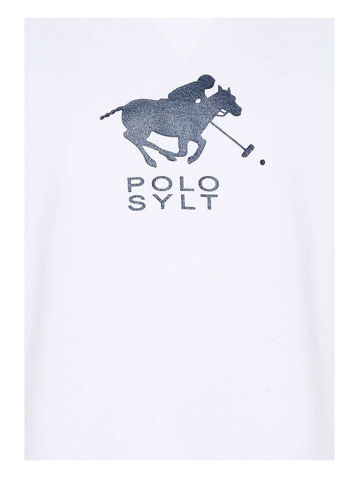Polo Sylt Bluza w kolorze białym rozmiar: 170/176