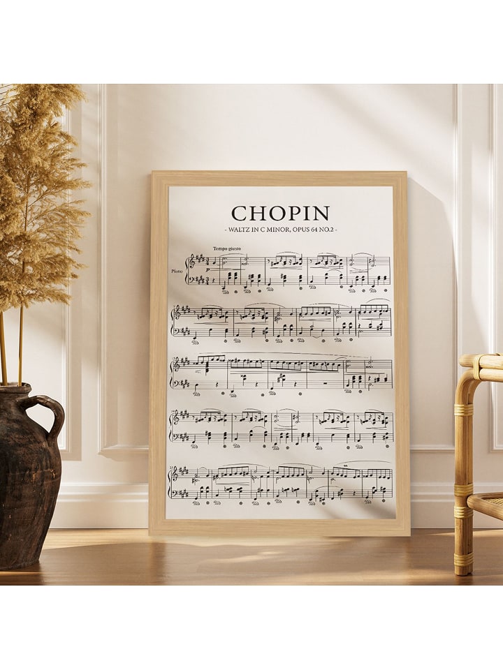 Wallity Druk artystyczny w ramce rozmiar: 55x75 cm