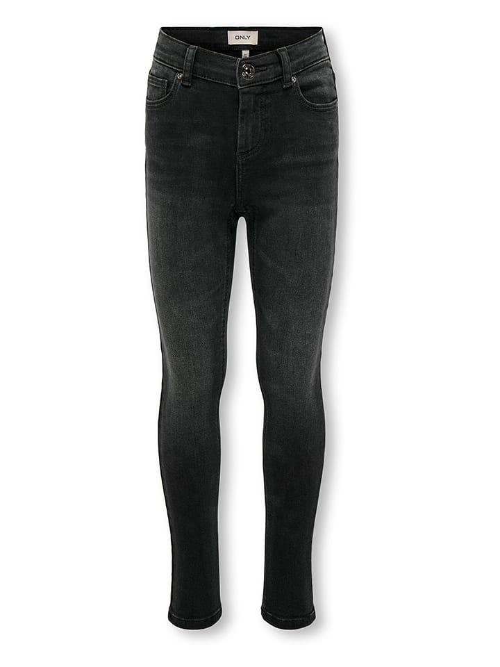 KIDS ONLY Dżinsy "Blush" - Skinny fit - w kolorze czarnym rozmiar: 164